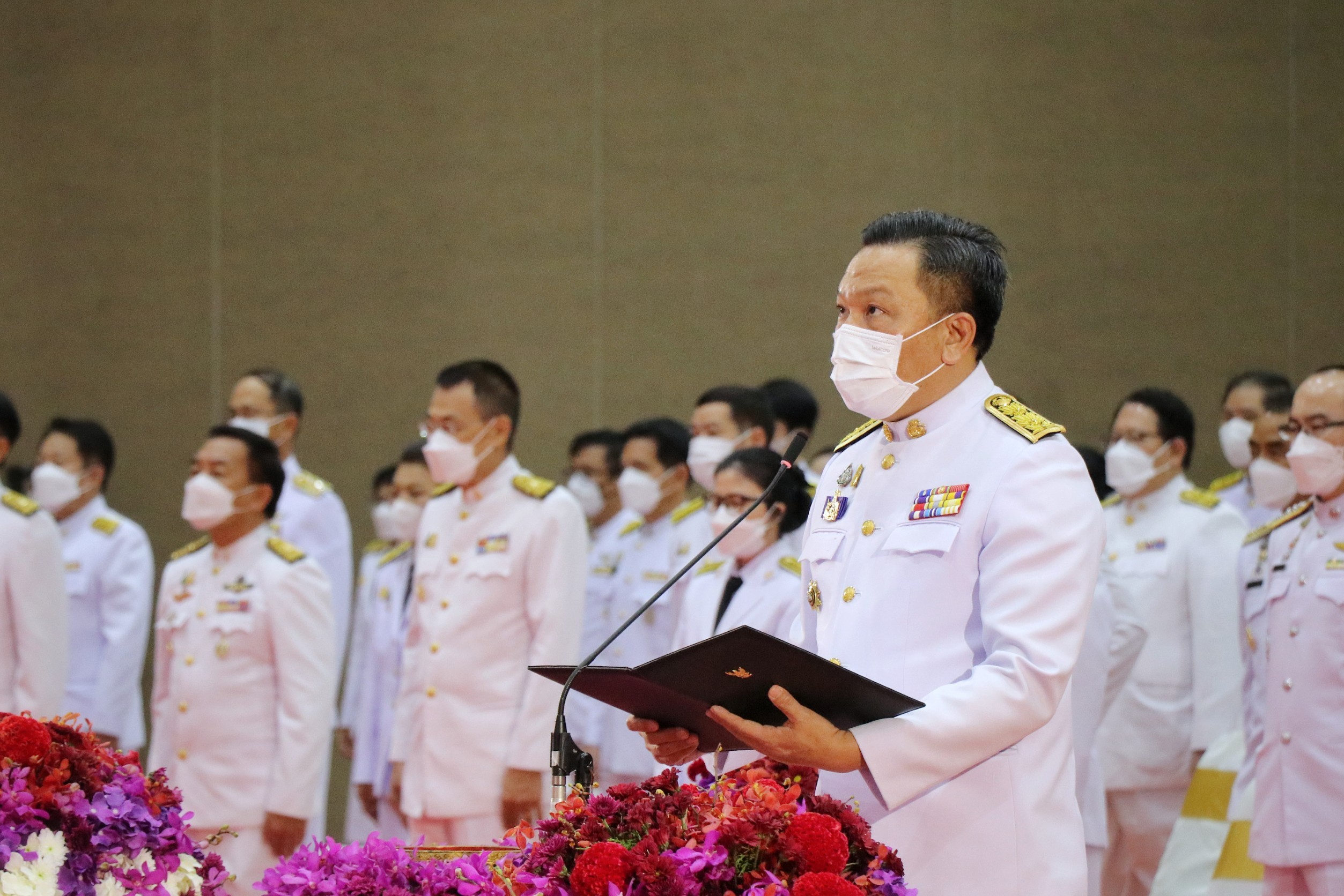 แขวงทางหลวงเชียงใหม่ที่ 1 เข้าร่วมพิธีวันพ่อขุนรามคำแหงมหาราช โดยมีผู้ว่าราชการจังหวัดเชียงใหม่เป็นประธานในพิธี